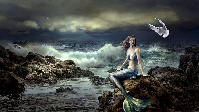 Mitologia syren, znaczenie & widzenia + Mermen & Water Spirits